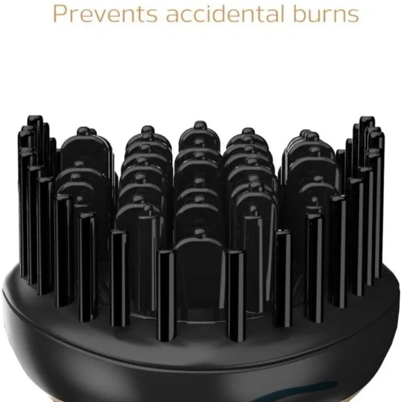 Black Hair Straightening Brush - Picture 3 of 3